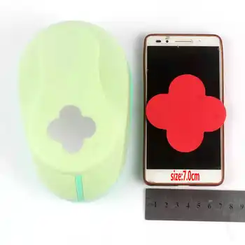 free shipping 3 inch (about 7.0m) petal design paper punch for scrapbooking eva foam punch crafting punch for greeting card