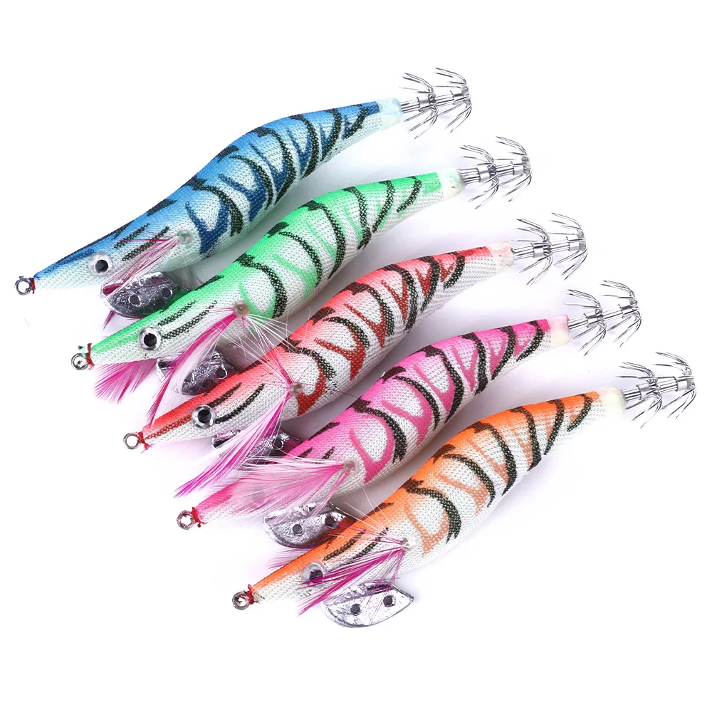 1pcs Squid Jig Fishing Bait Shrimp 23g Isca Artificial Fishing Leurre
