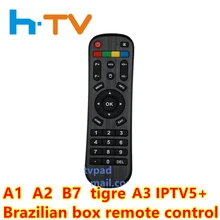 Новая коробка HTV A1 A2 A3 B7 Tigre tv box luna tv box ip tv 5 plus+ ip tv 6 ip tv 8 Пульт дистанционного управления