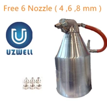 3.5L пневматический бункер пистолет/Воздушный Распылитель/настенный краскопульт/краскопульт инструменты из нержавеющей стали