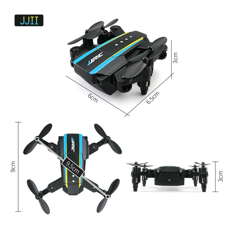 Новое поступление JJRC H345 Мини 2,4G 4CH 6 осевой Безголовый режим складной рычаг двойной Радиоуправляемый Дрон Квадрокоптер RTF