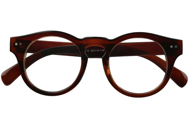 Agstum круглые толстые роговые оправы оптические очки оправа прозрачные линзы очки 2175