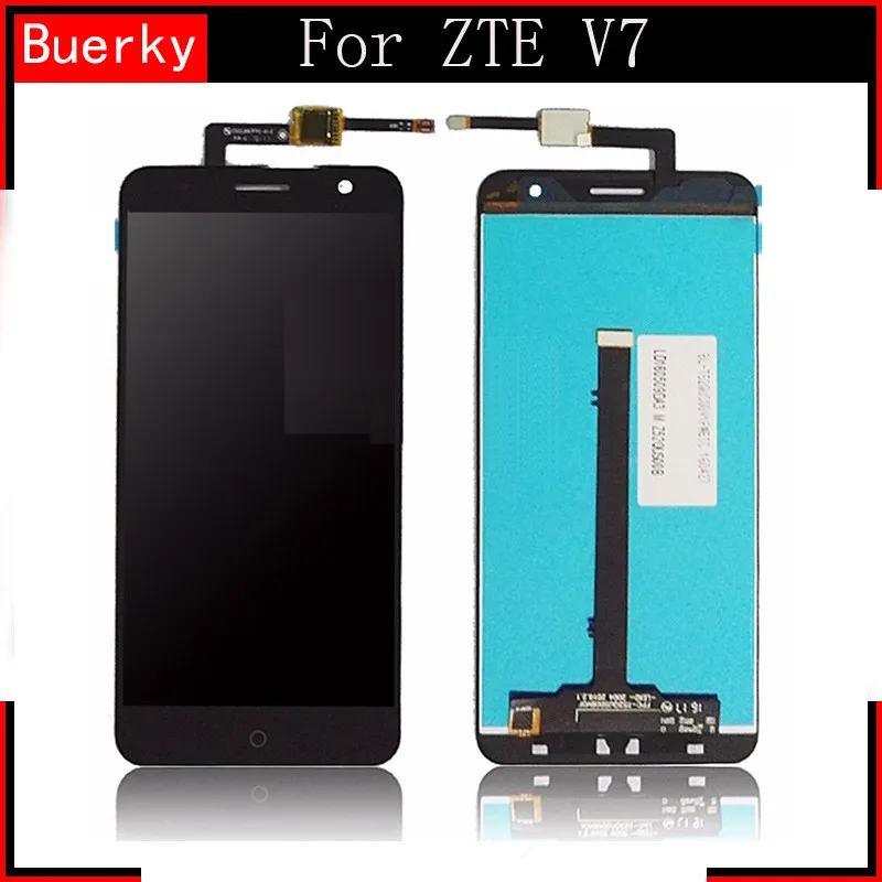 BKparts 5 шт. ЖК-дисплей для zte лезвие V7 ЖК-дисплей Дисплей Сенсорный экран Стекло дигитайзер сборка Замена с бесплатной доставкой;