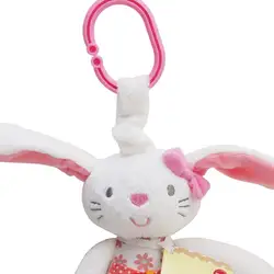 Кролик Погремушки с зеркалом ходунки подвесная кровать младенцы кукла плюшевые игрушки с прорезывателем животные детские игрушки для