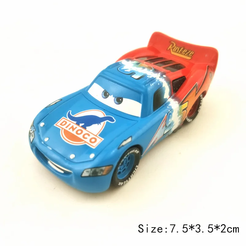 Disney Pixar машина 2 3 Lightning McQueen Джексон Storm Салли Гвидо Mater 1:55 Diecast металлические модели машинок из сплава для детей подарок игрушка мальчика