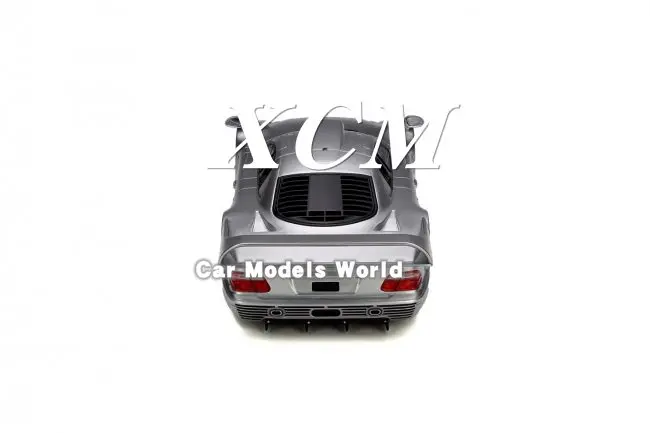 Полимерная модель автомобиля для GT Spirit CLK GTR Coupe(серебро) 1:18+ маленький подарок