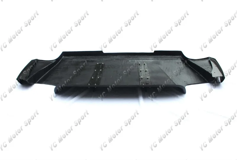 2005-2007 Mitsubishi Evolution EVO 9 JDM Varis Style Rear Bumper Diffuser Kit CF (10)