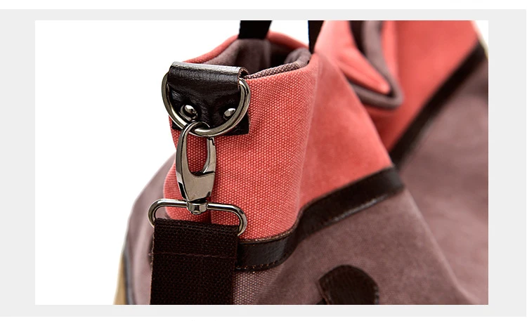 Saco de lona marca feminina bolsa de