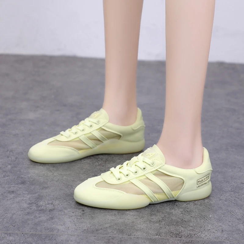

Women Sneakrs Summer New Green Breathable Ladies Casual Shoes White Women's Vulcanized Shoes zapatillas mujer 950w