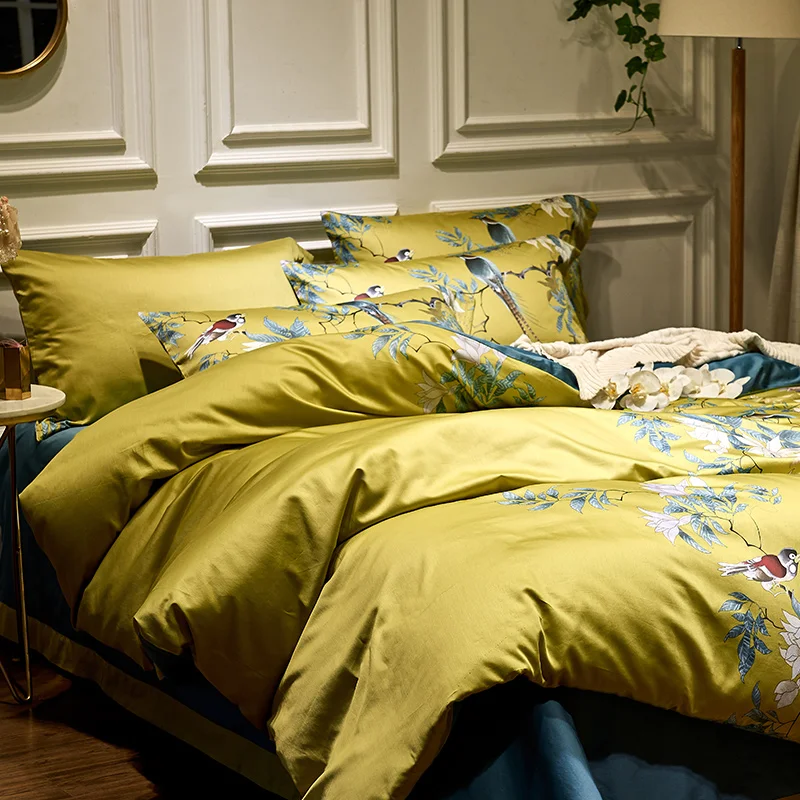 Queen King Duvet cover Bed sheet set 