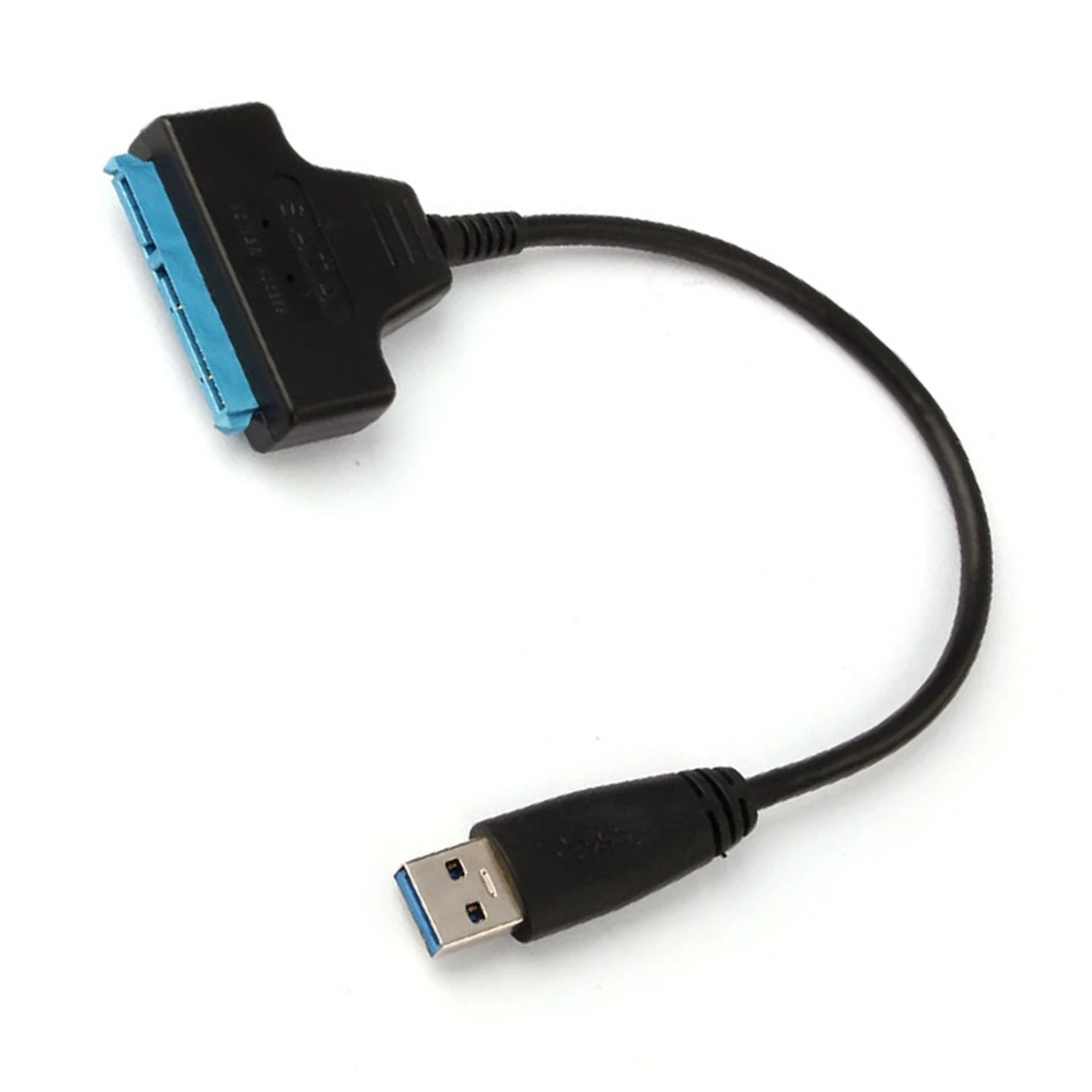 Конвертер Кабель USB 3,0 порт Sata III SSD/HDD 2,5 дюймов, черный/антрацит