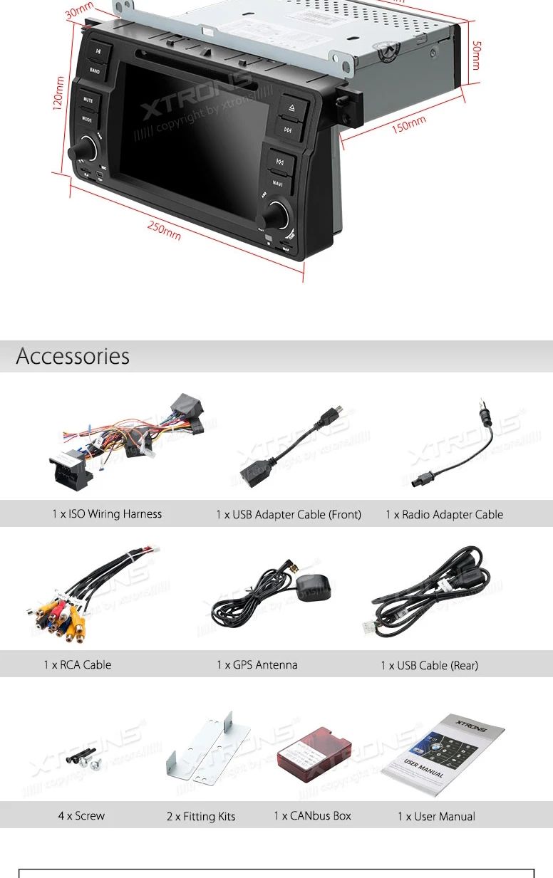 Cheap 7 inch 1 din WinCE Car DVD Player CANbus GPS Navigation For BMW E46 Sedan Convertible Touring Hatchback M3/Rover 75/MG ZT 13