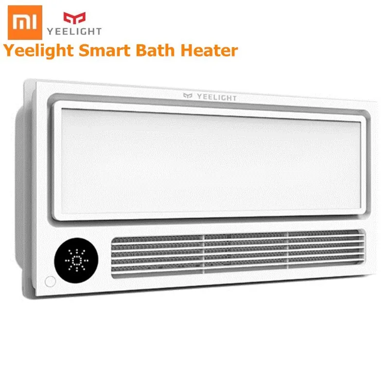 

Xiaomi Yeelight Smart Bath Heater Bluetooth Mobile App Remote Control 8 In 1 Bath Heater 3 Gear Speed Rapid Heating Bath Heater