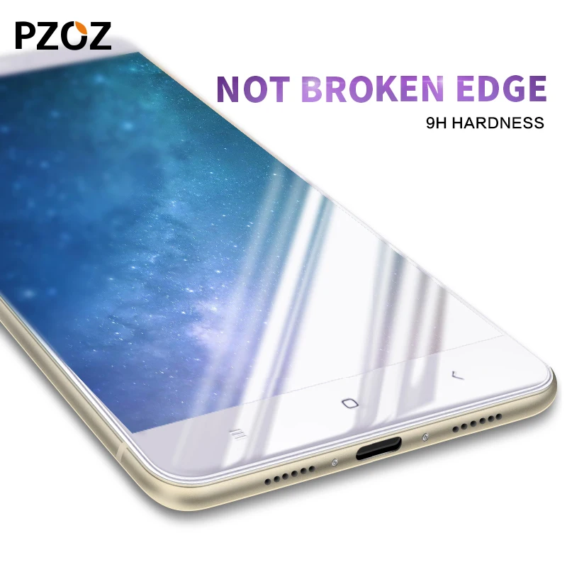 PZOZ для Xiaomi Mi Max 2 3 Закаленное стекло 9h крышка Экран Защитные пленки протектор Max2 Pro