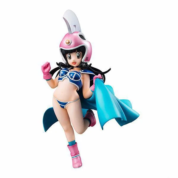 15 см ПВХ японского аниме Рисунок DragonBall Чичи розовый шлем фигурку Коллекционная модель игрушки для мальчика