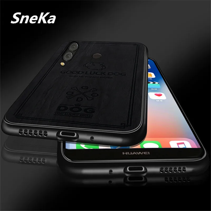 Для Huawei p20 lite случае 3D узор ткани + чехол из ТПУ для Pro Чехол кожа лица Силиконовый
