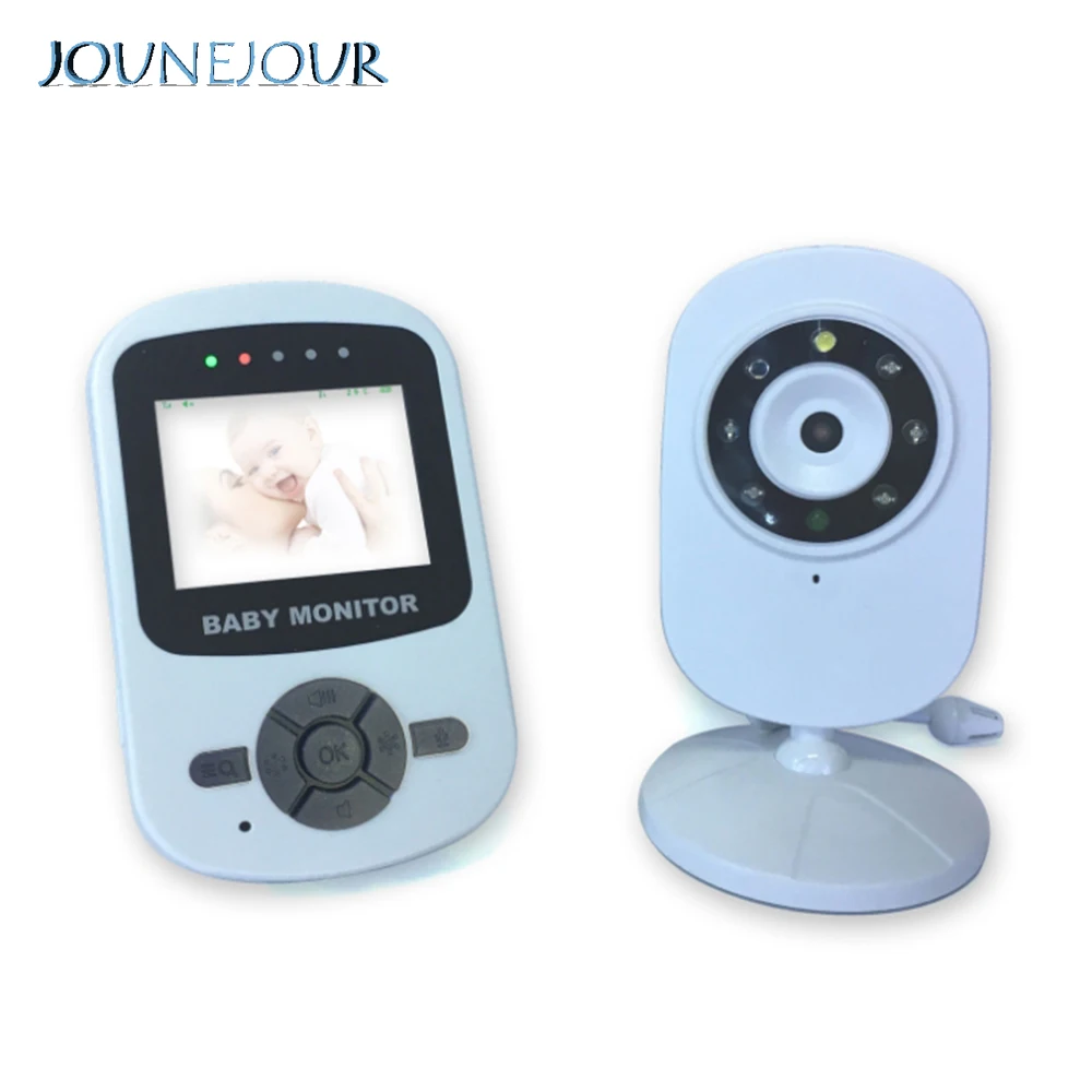 

JUNEJOUR 2.4in Video Baby Monitor Long-range Lullabies with Night Vision 2 Way Talk Baby Camera Temperature 200-300M transmit