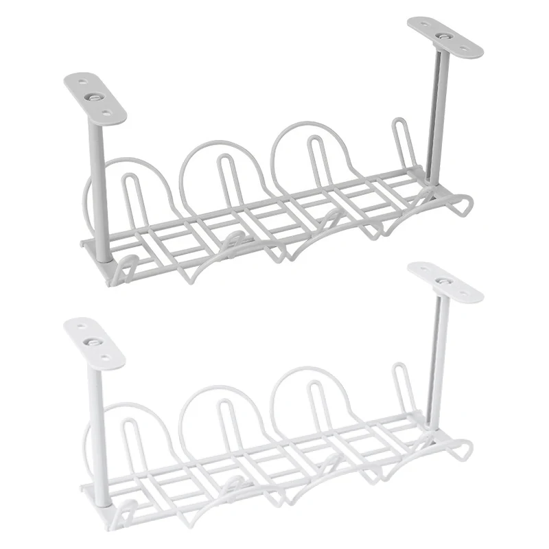 

Economical Under Desk Cable Management Tray Organizer for Wire Cord Power Charger Plugs ds99