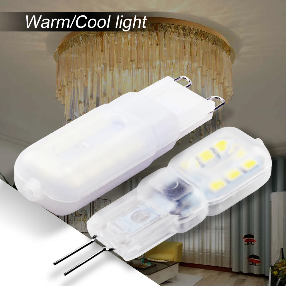 

Mini G9 Led Lamp G4 Dimmable Led 220V SMD 2835 Corn Light Bulb Led g9 3W 5W Replace Halogen Spotlight Chandelier Crystal Light