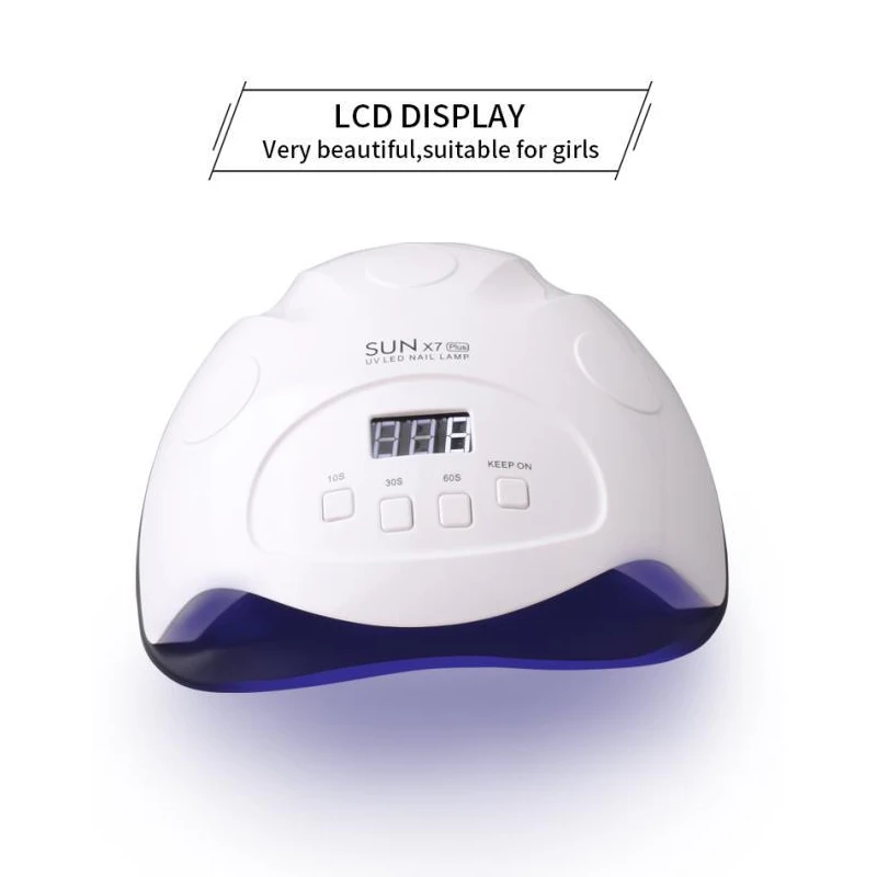 90W Super Nail Lamp SUN X7 PLUS UV Lamp 42 LEDs For Nails Dryer Ice Lamp 3