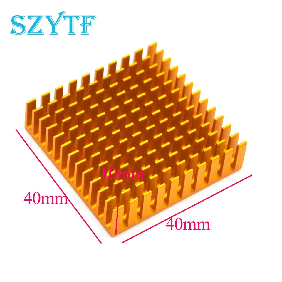 20pcs Heat sink 40*40*11MM (gold slot) high-performance radiator | Компьютеры и офис