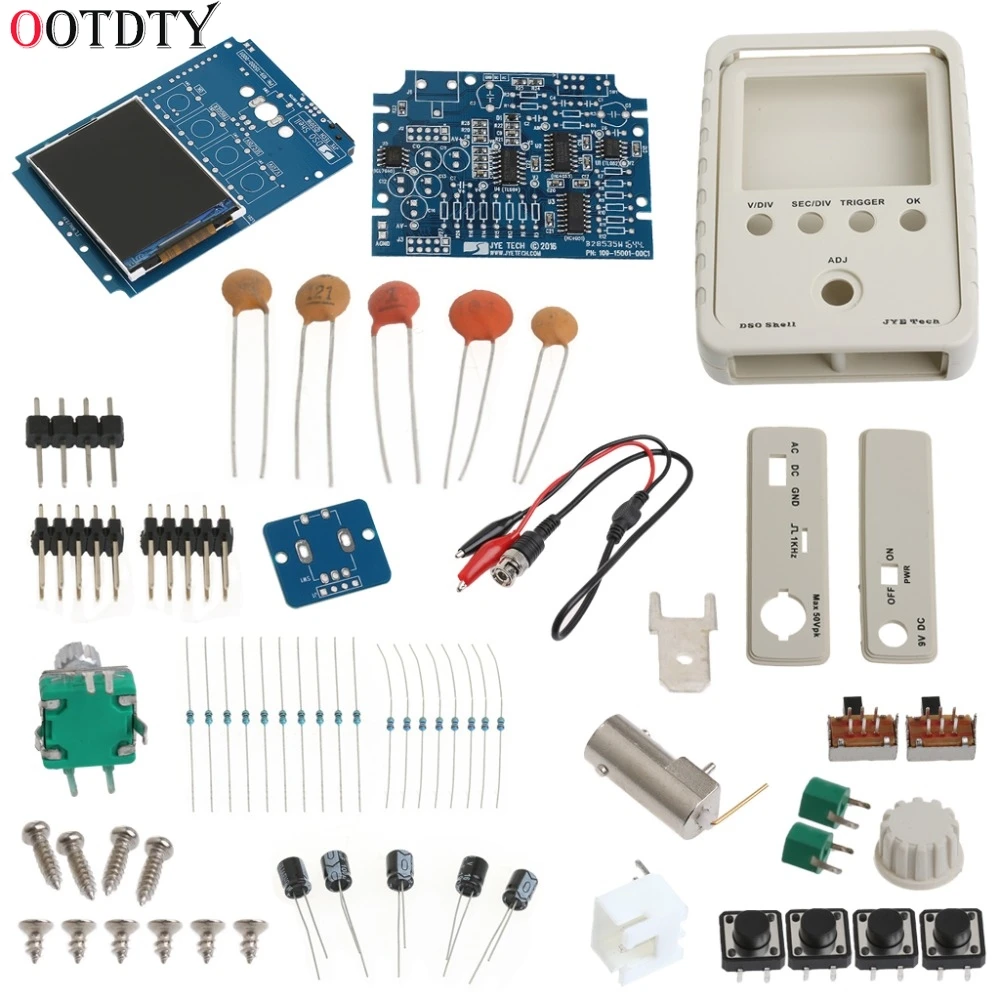 

Mini AVR DSO150 Pocket Digital Oscilloscope Kit+USB Cable and Probe DIY Learning New