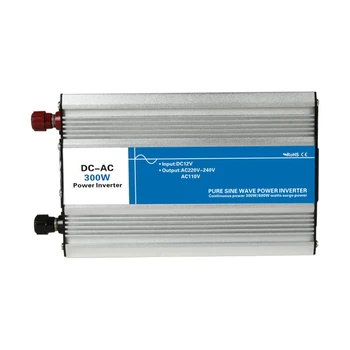 

Power 300W Input DC 12V 24V 48V To Output AC 110V 220V Pure Sine Wave off-grid Tie Inverter Custom Solar LED Display 12 220