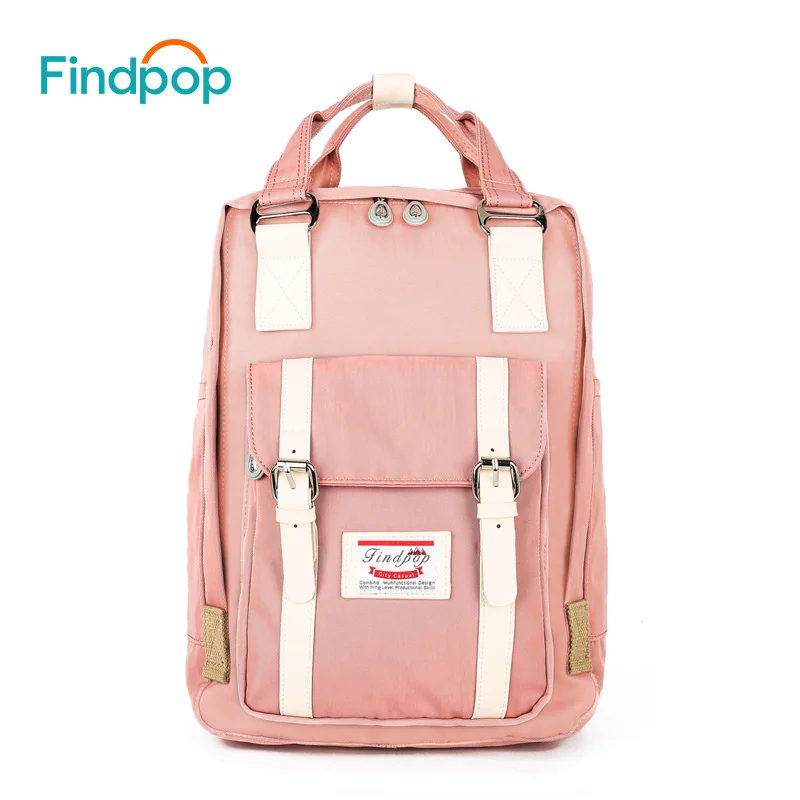 Mochila de retazos Findpop de gran capacidad a prueba de agua para mujer 2018 mochila de moda Vintage Kanken mochila