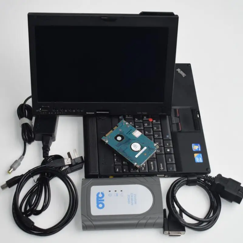 for toyota diagnostic tool otc it3 software installed in laptop x200t