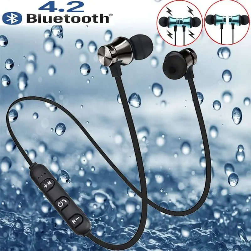 

Bluetooth 4.2 Stereo Headset with Mic for Computer PC Laptop Gamer Automatic Sleep 1200 DPI Wireless Earphones