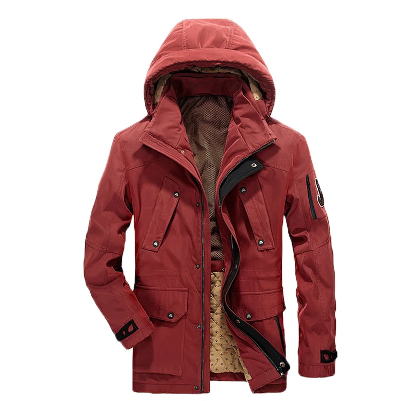 2018 Men thick Very warm winter Soft coat men jacket Explosions Fine