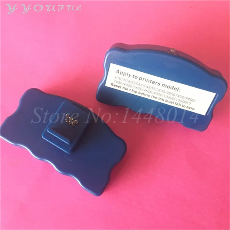 Струйный принтер DX5 Перезагрузка чипа картриджа для Epson 7800 9800 7880 9880 7400 9400 4450 4800 4880