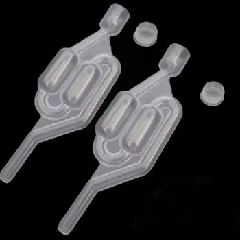 

2Pcs Air Lock Bubble Grommet Exhaust Water Seal Valve with Cork Beer Wine Making