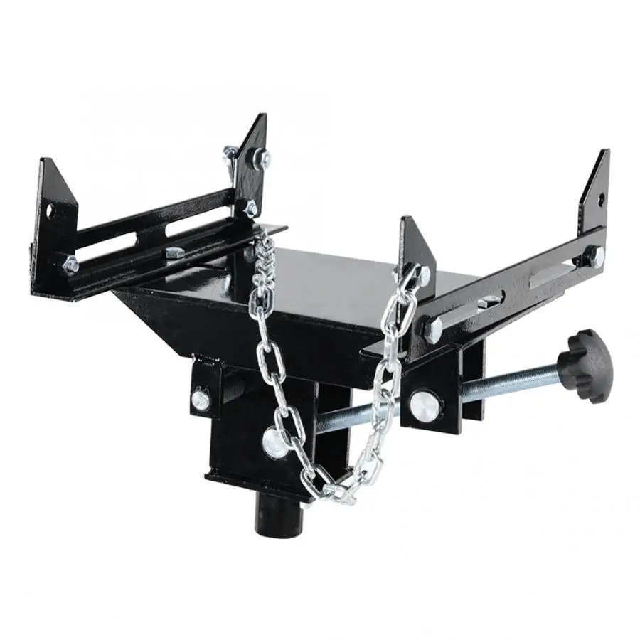 

Bracket Pedestal 0.5 Ton Car Adjustable Floor Jack Transmission Jack Adapter Capacity Transform