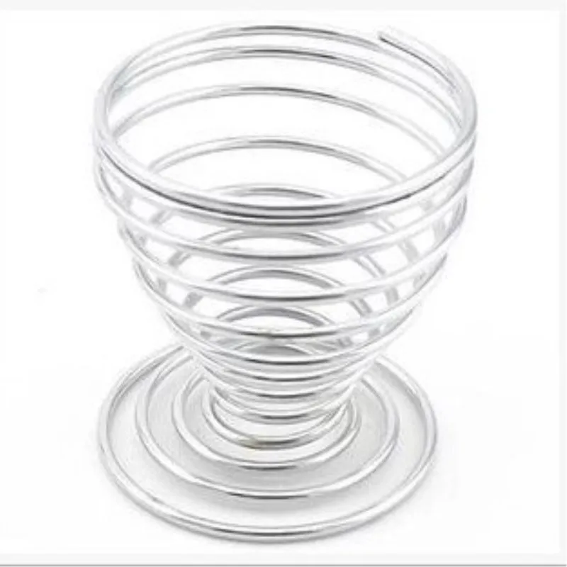 

kitchen Tools Egg Holders Multifunctional Egg Rack Fruit Rack Storage Racks Eggs Stainless Steel Spring Supporting