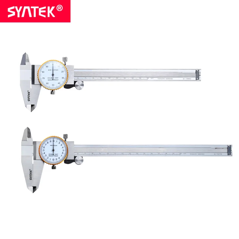 Syntek мм 0 150 метрический измерительный инструмент штангенциркуль с циферблатом