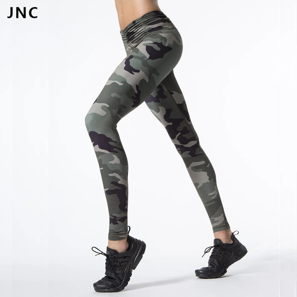 Buy Push Up Camo Legging Women Plus Size Printed