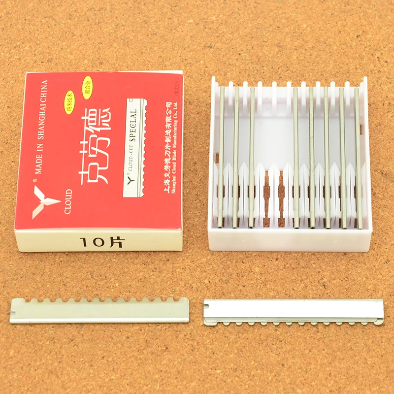 Safety Hair Knife Razor Blades Stainless Steel Hairdressing Hair Trimmer Thinning Blades Salon Shaving Blades for 3