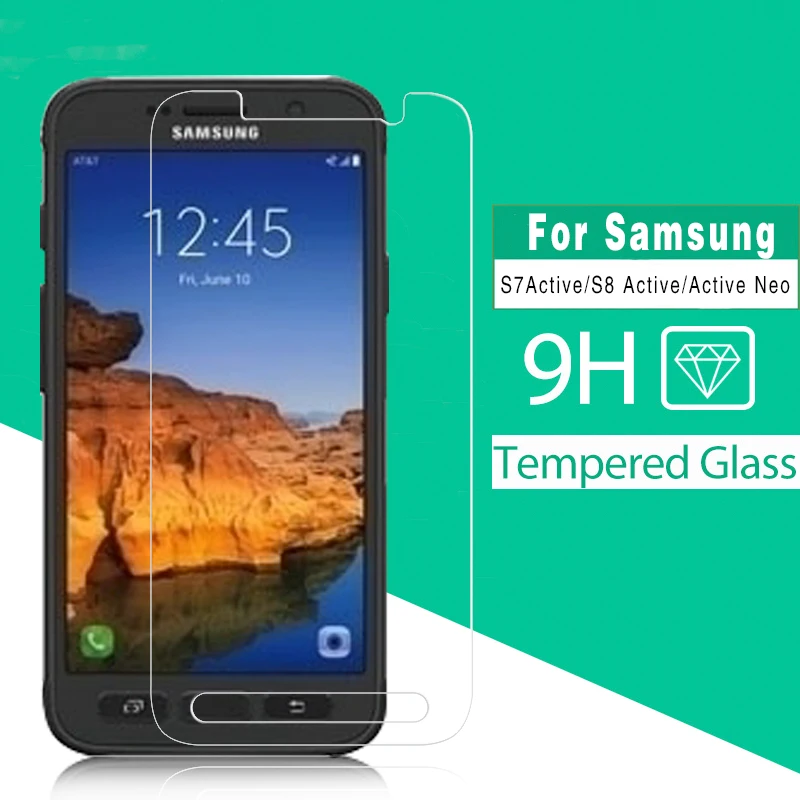 Tempered Glass Film for Samsung Galaxy S7 S8 S9 Active G891A G892A S8
