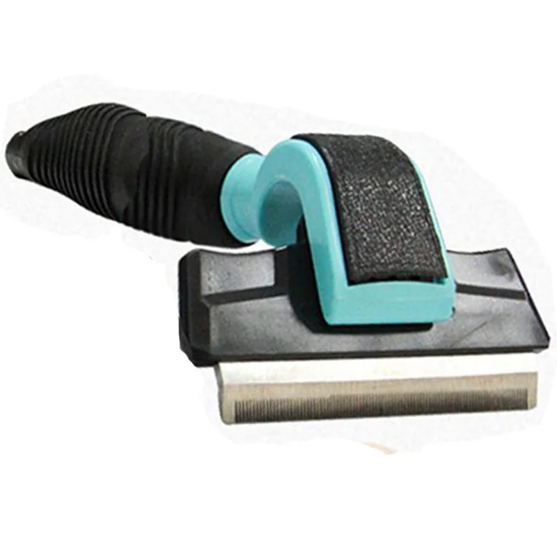 Pet Deshedding Brush Removal Hair Furmins Stainless Comb For Dogs