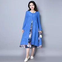 2017 Spring font b Summer b font font b Dress b font Casual Plus Size font