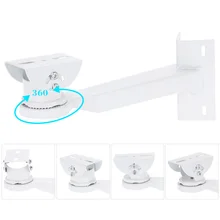 Регулируемый металлический столб/колонна кронштейн с петлями камеры Настенный кронштейн 20 см для камеры видеонаблюдения