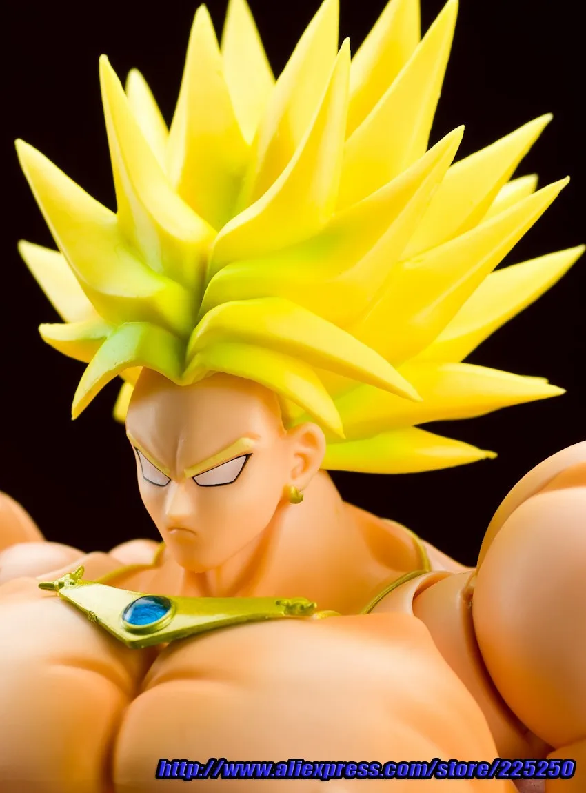 DRAGONBALL Dragon Ball Z/Kai Original BANDAI Tamashii Nations S. H. Figuarts/SHF эксклюзивная фигурка-Broly Super Saiyan