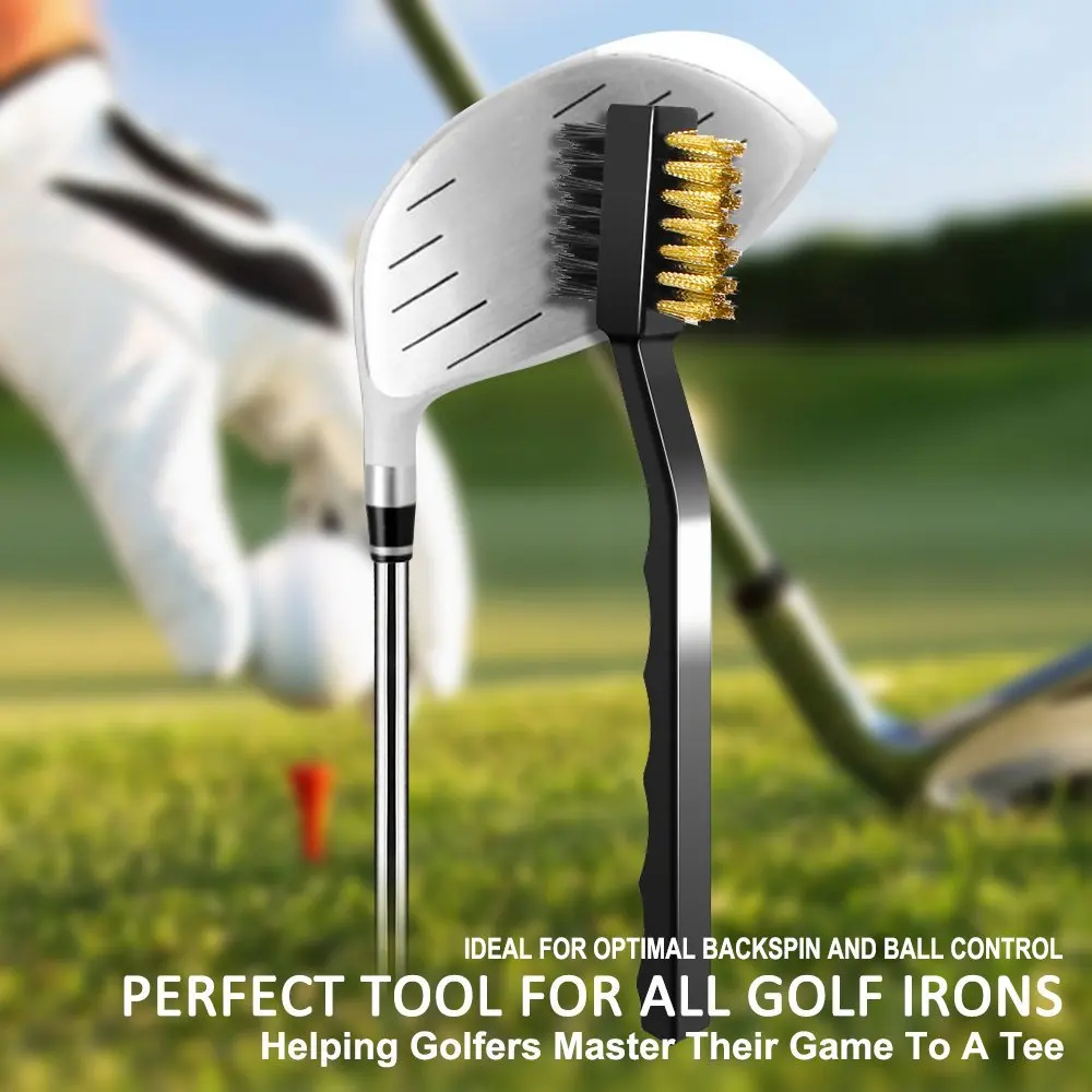1 Pcs Golf Club Groove Sharpener New Can Cleaning And Sharpening Kit With 1 Pcs Golf Brush Brand For Wedges And Irons Drop Ship