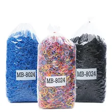 Распродажа с фабрики, 160000 шт., крепкий аксессуар для укладки волос, Детские накладные волосы с резиновой лентой, одноразовые простые волосы