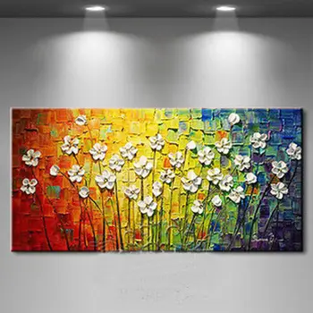 

beautiful Large canvas no frame Modern Abstract Art Oil Painting