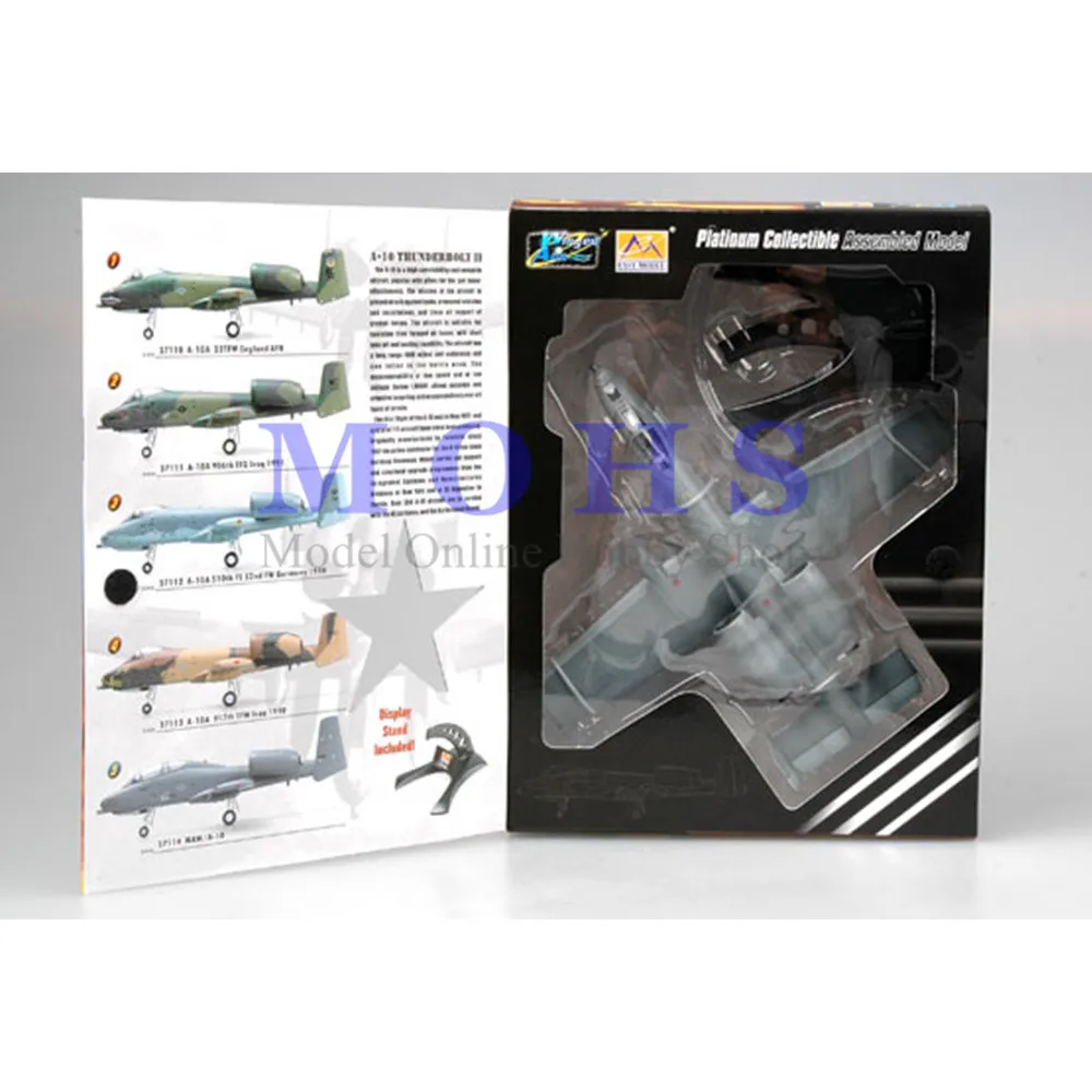 

EASY MODEL 37112 1/72 Assembled Model Finished Scale Model Scale Aircraft Airplane A10 A-10A 510th FS 52d Fighter Wing Germany