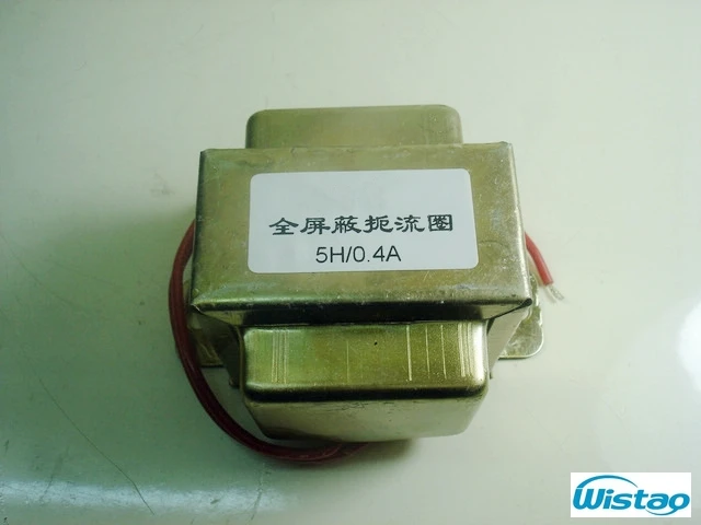 Tube Amp Choke Coil All Shielded Chokes 1PC for Vacuum Tube Preamplifier Headphone Amps Filter 5H 0 4A Audio HIFI DIY