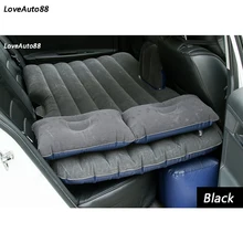 SUV Inflatable Car Bed Air Mattress Outdoor Multifunctional Back Seat with Air Pump Travel Camping For Auto Air off-road big size moonet dark green suv car cushion auto air matting flocked air bed inflatable for road trip travel camping