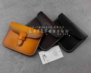 

Cute Mens Ladies Real Leather Coin Notes Change Purse Pouch Wallet Holder